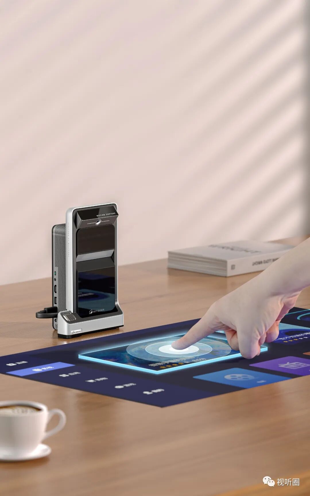 Can a Large Screen Become a Touchscreen? This Smart Projector 'Innovator' Explores New Uses for Big Screens