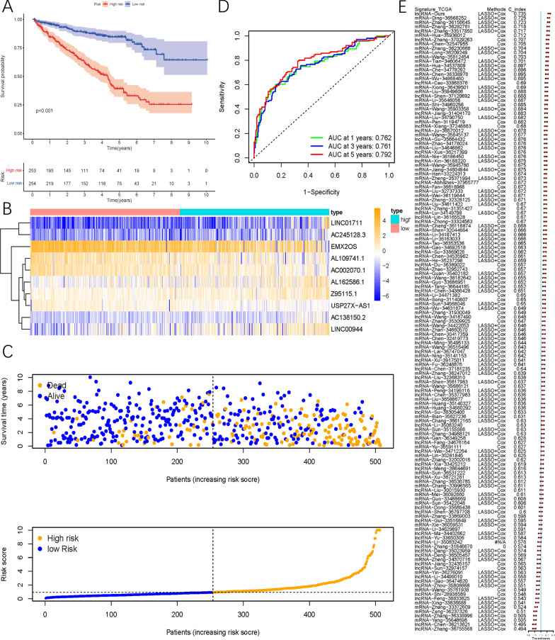 A Novel Stemness-Related lncRNA Signature Predicts Prognosis, Immune Infiltration, and Drug Sensitivity in Clear Cell Renal Cell Carcinoma