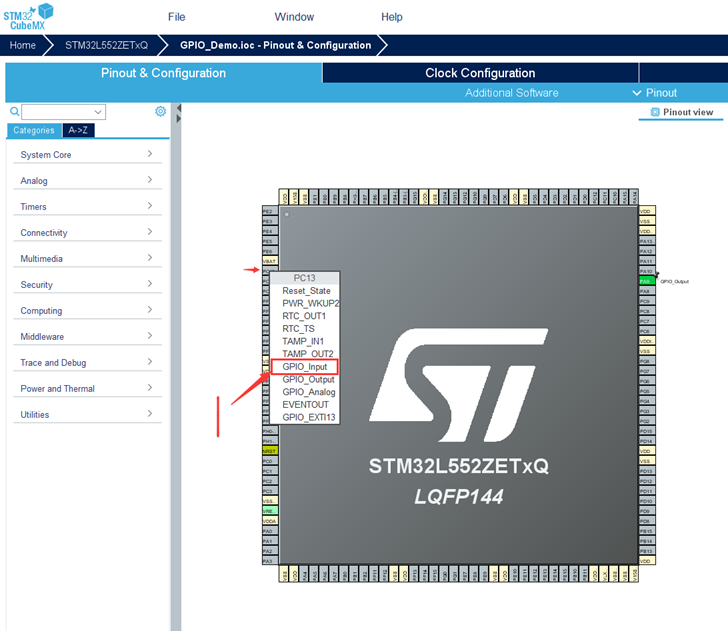 Sharing | My First STM32L552 Development Board