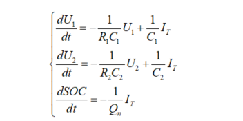 Second-Order RC Equivalent Circuit Model