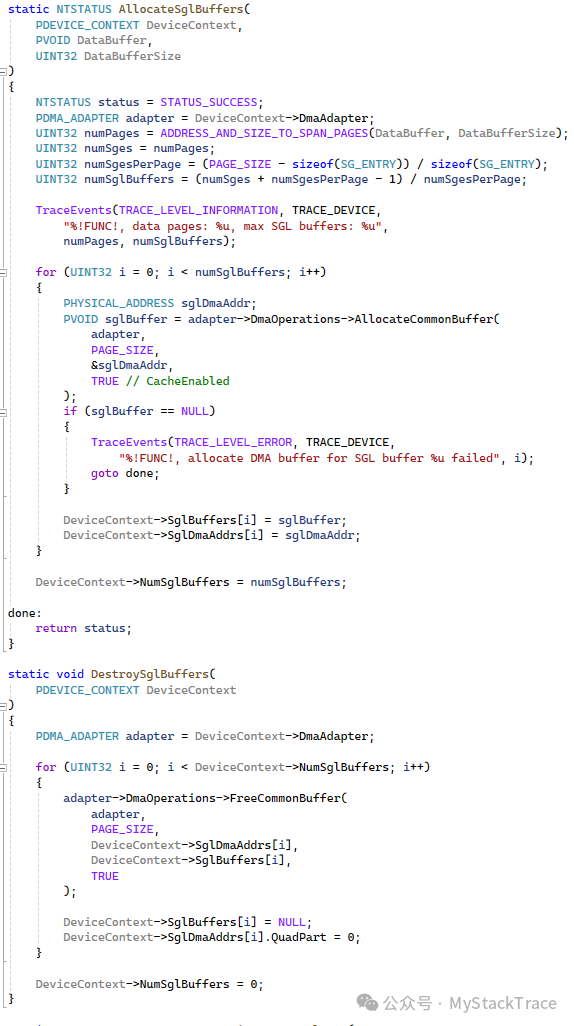 Windows PCI Device Driver Development Guide: Using SGL DMA