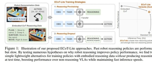 Efficient Training Strategies for Embodied Reasoning in Robotics