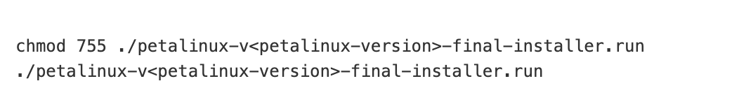 Developer's Guide | Prerequisites for Using PetaLinux