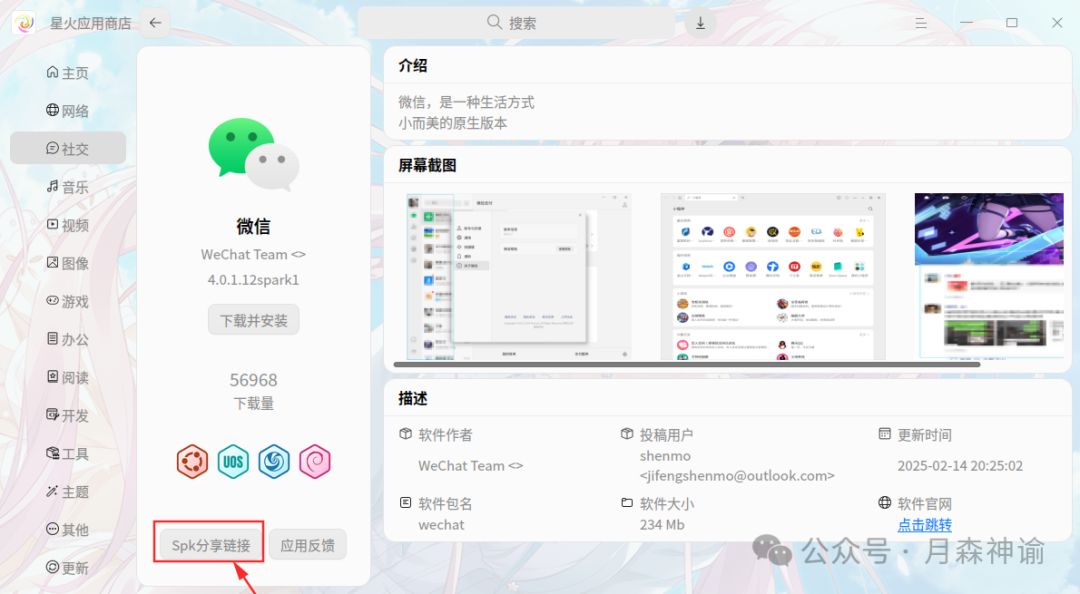 Navigating to the Linux Software Store in PyQt6 Development