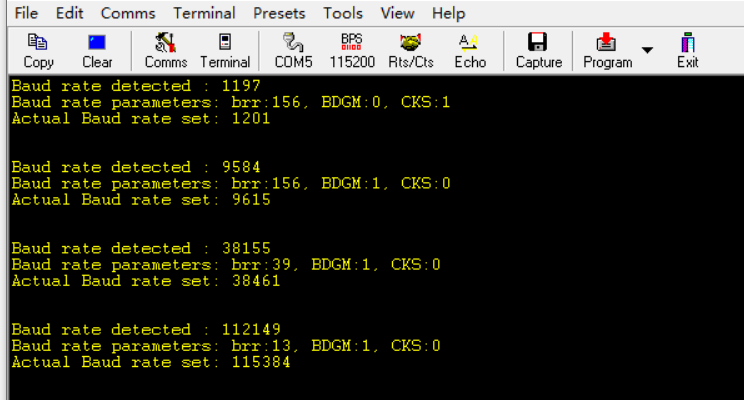 Methods for Automatic Baud Rate Detection in MCU Serial Communication
