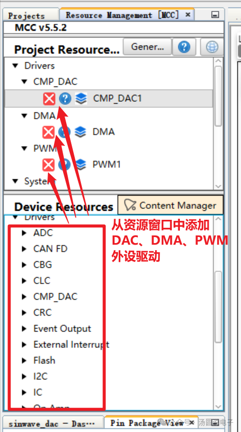 Generating Sine Wave Signals Using DAC and DMA