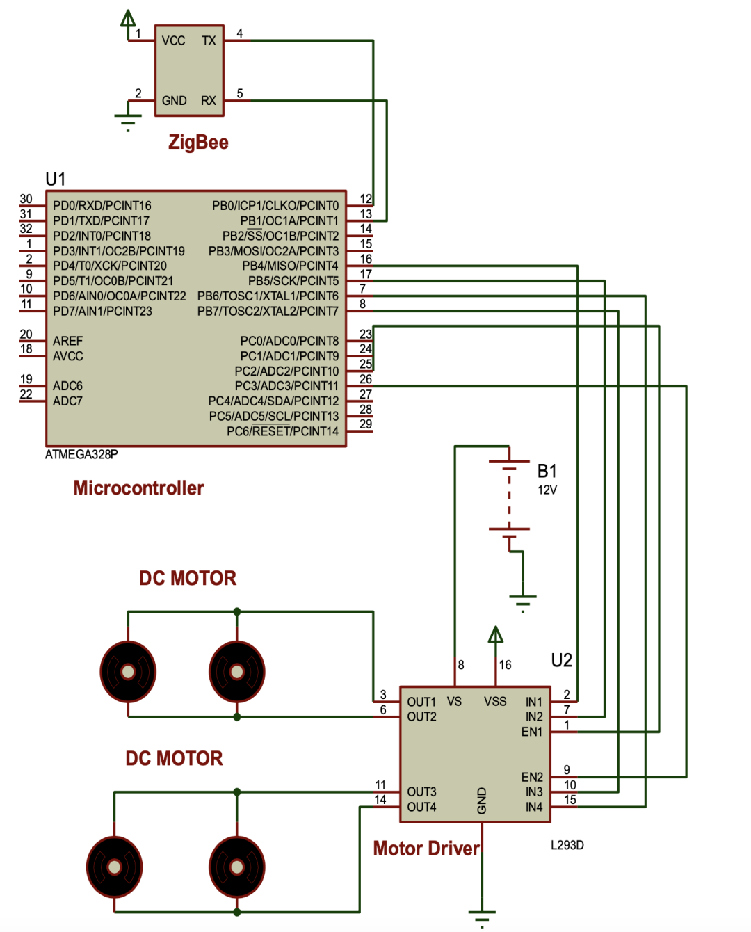 Design and Implementation of an Embedded Mobile Robot for Monitoring Applications