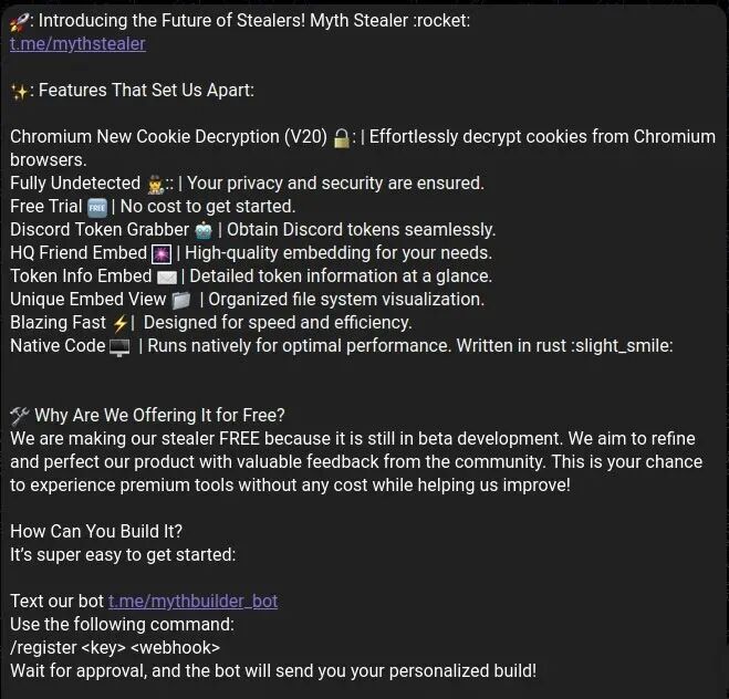 New Trojan Based on Rust Language Targets Chromium-Based Browsers for Data Theft