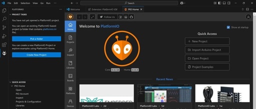 Cross-Platform Embedded Development Toolchain: PlatformIO