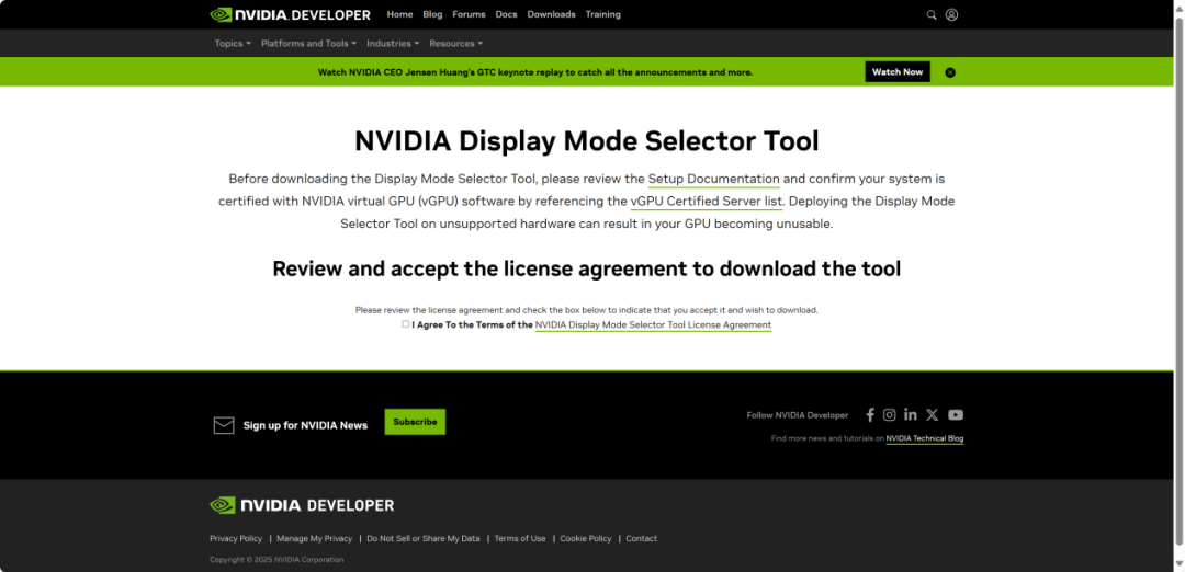Virtualization Tutorial (10): Guide to Using the NVIDIA Display Mode Selector Tool