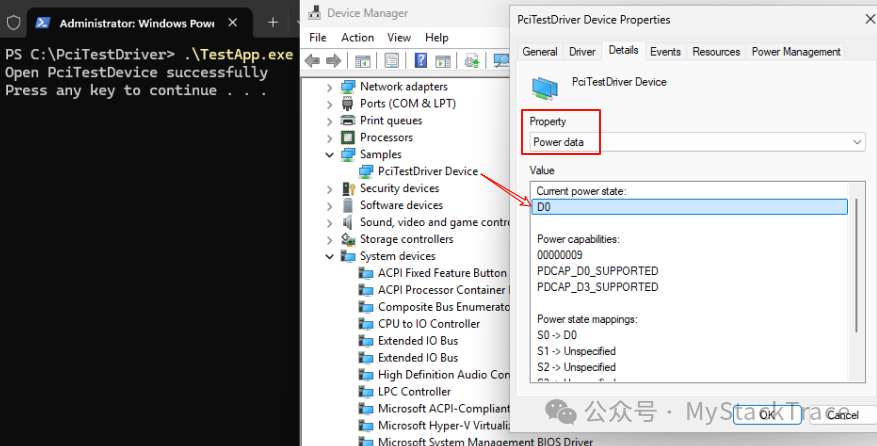 Windows PCI Device Driver Development Guide: Bringing the Device to D0 State by Opening the Device File