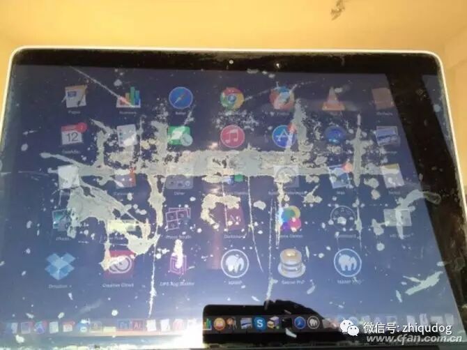 Beyond the Film: A Coating on Computer Screens That Can Be Ruined by Casual Wiping!