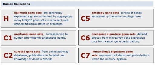 Overview of the MSigDB Database