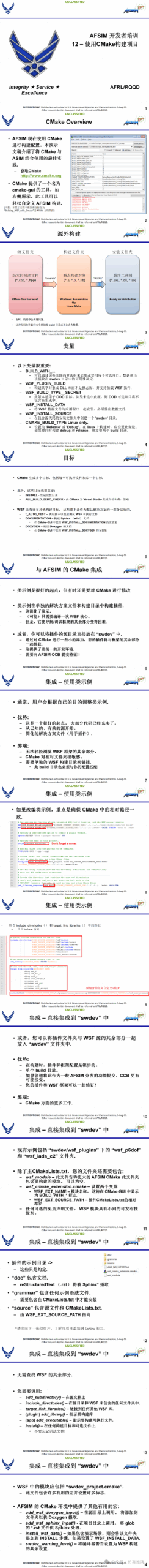 AFSim Development Training: Building Projects with CMake