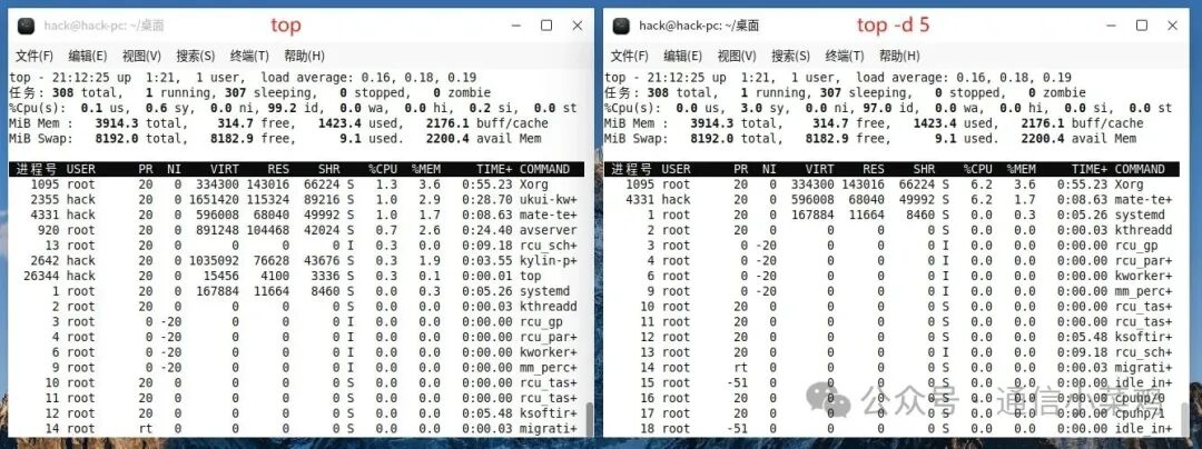 Basic Knowledge of Linux System: Detailed Explanation of the top Command