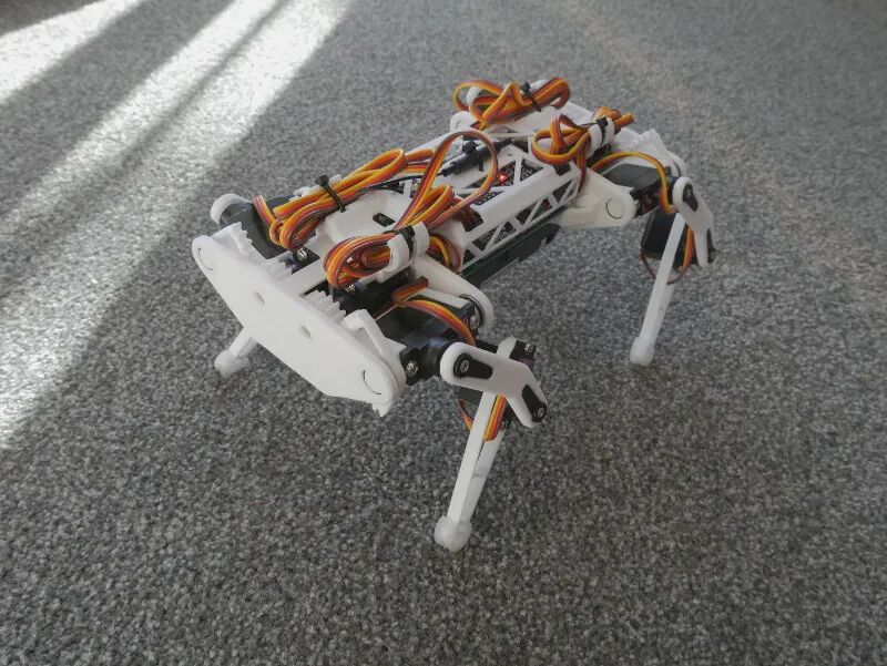 ESP32 Robot Dog: A Compact Quadruped Robot Based on ESP32