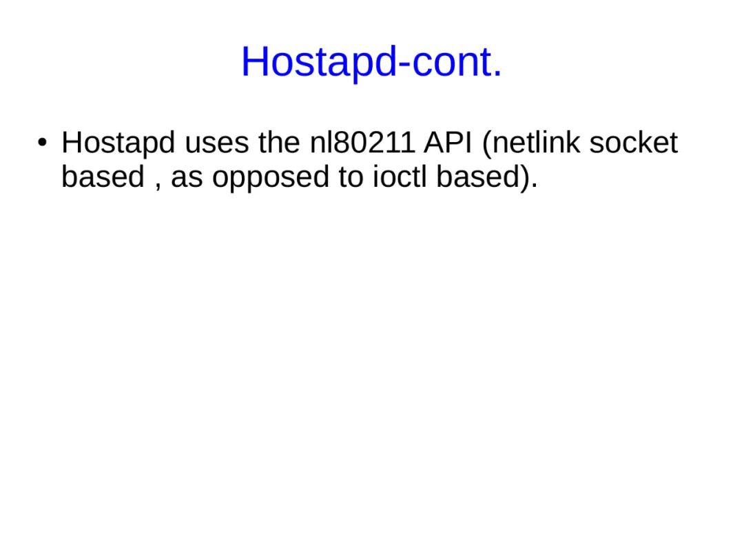 Advanced Topics in Linux Kernel Networking: Linux Wireless