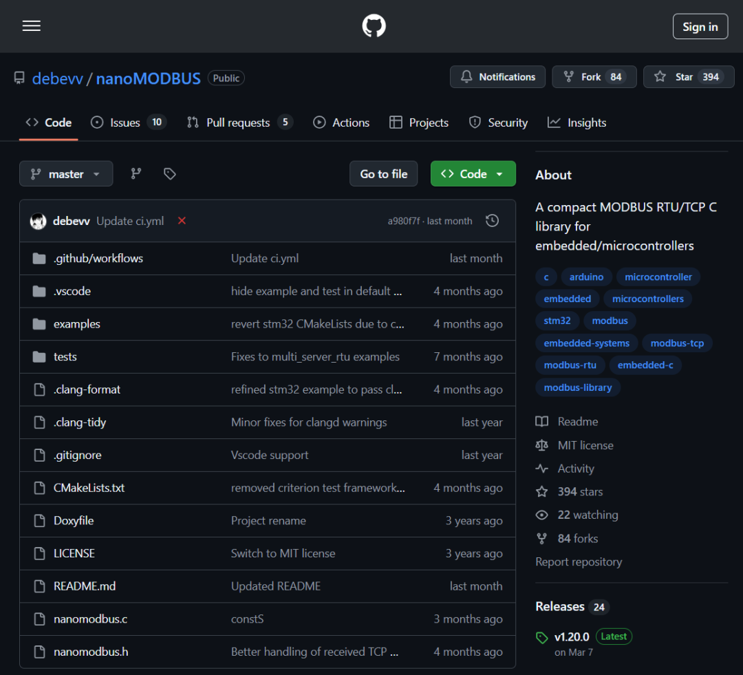 The Modbus Savior for Embedded Developers: Full-Function Industrial Communication in 2000 Lines of Code