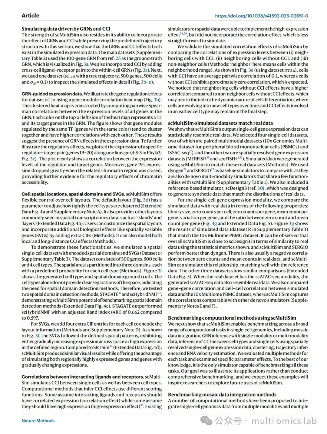 scMultiSim: Simulation of Single-Cell Multi-Omics and Spatial Data