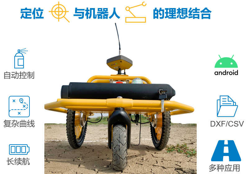 Application of Topcon TinySurveyor Automatic Marking Robot in Road Marking