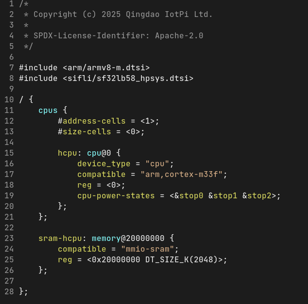 Notes on Porting ZephyrRTOS to Sifli SF32LB58 - Part One
