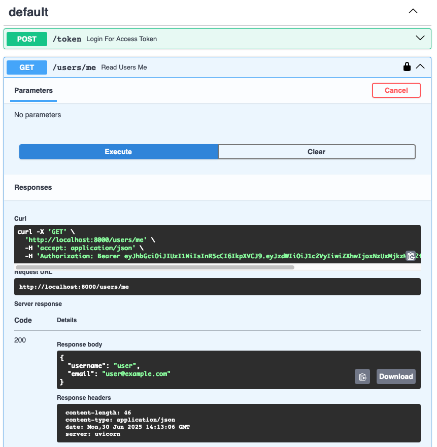JWT Authentication in HTTP Requests