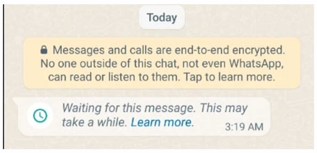 Implementation Record of WhatsApp Private Message Protocol