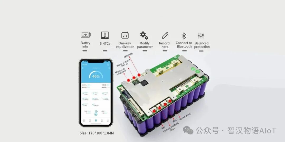 Monitoring Solutions for BMS Battery Management Systems Based on Low Energy Bluetooth (BLE) for 8S and Above