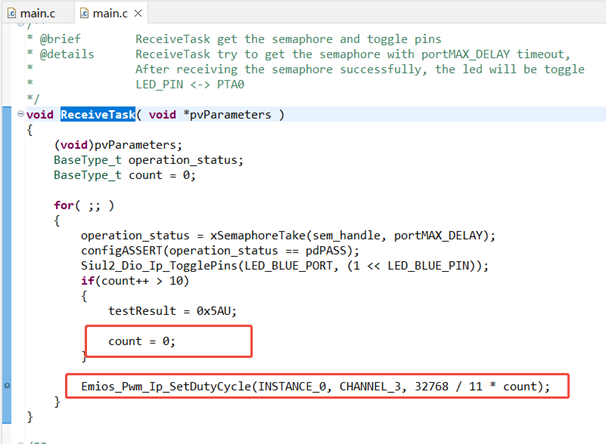 NXP S32K312 Development Board Review | Based on S32K312 - Implementing a Small Desk Lamp Function Using ADC to Control PWM Duty Cycle