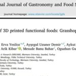 IJGFS | Innovative Methods for 3D Printed Functional Foods: Grasshopper-Based Cookies