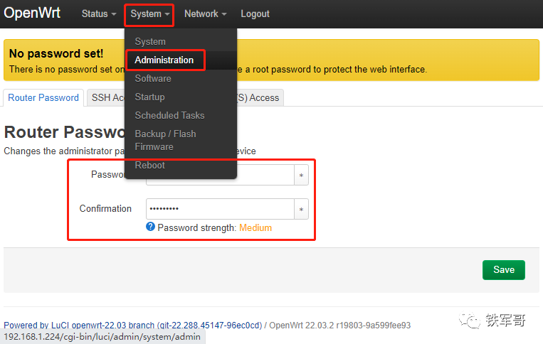 Configuring OpenWrt in One-Arm Router Mode