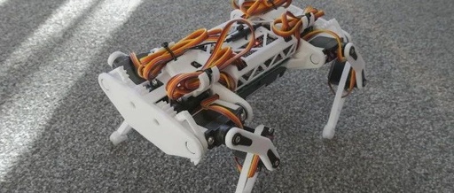 ESP32 Robot Dog: A Compact Quadruped Robot Based on ESP32