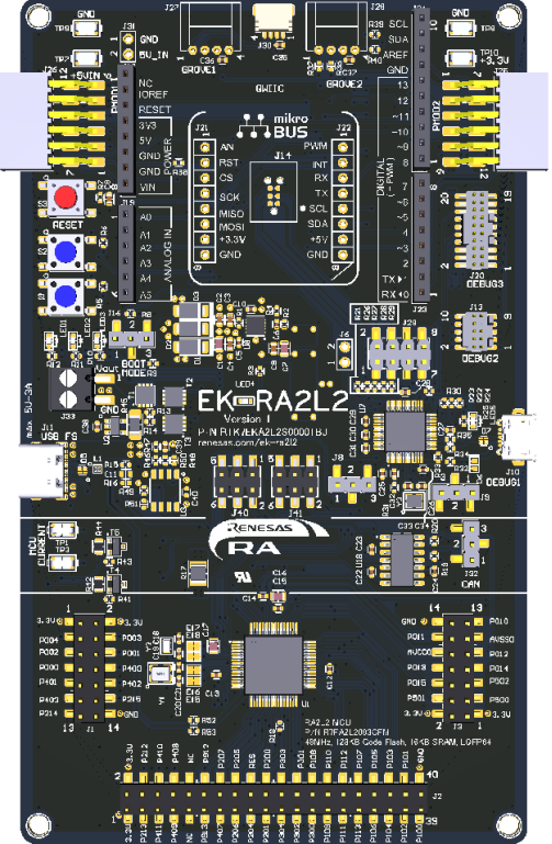 Features and Application Scenarios of Renesas RA2L2
