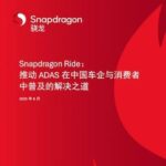 Qualcomm's ADAS White Paper: Shaping Easy-to-Drive, Affordable, and Safe New Cars in China