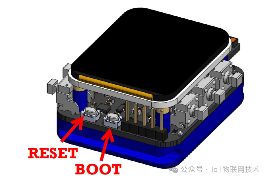 ESP32 IoT Development Board Arduino Open Source Smart Watch: Supports Temperature, Humidity, Pressure, Air Monitoring, Altitude, Tilt, and Acceleration