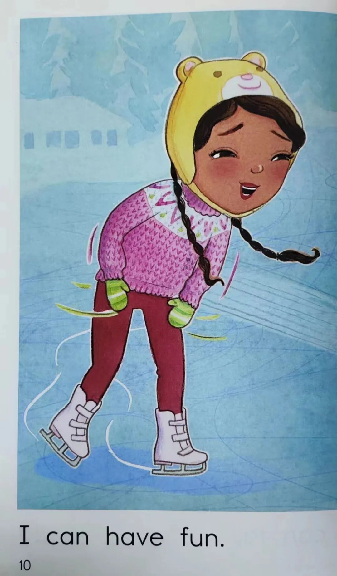 Picture Book: I Can Skate