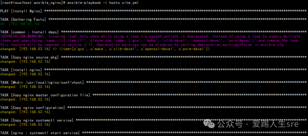 One-Click Deployment of Nginx Web Server with Ansible