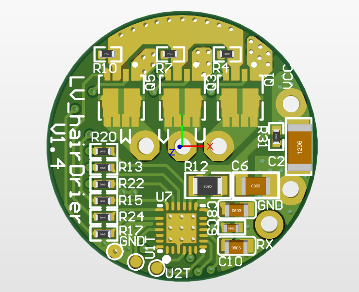 Open Source 100,000 RPM Ultra-Compact PCBA Brushless Motor Drive Solution with Integrated Pre-driver Op-Amp LDO and Ultra-Simplified BOM!
