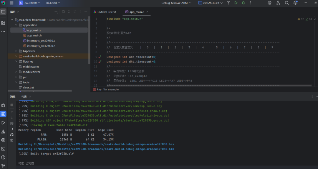 A Step-by-Step Guide to CW32 Development Using CLion