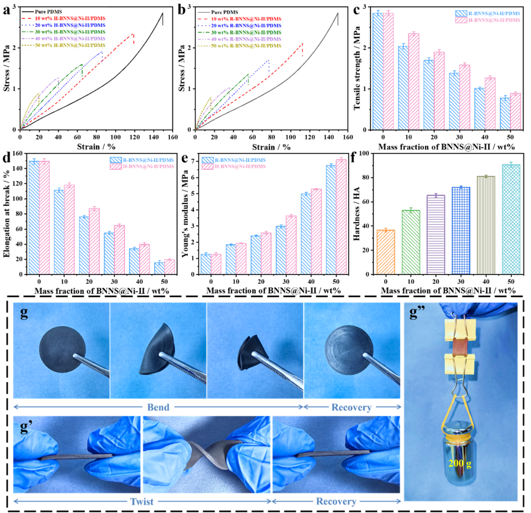 High In-Plane Thermal Conductivity and Excellent Photo-Thermal Performance of Polydimethylsiloxane Composites