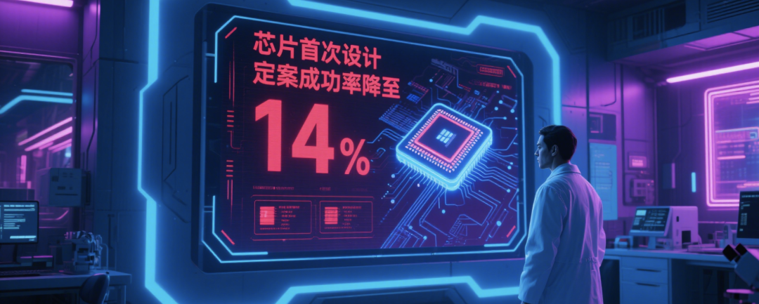 First Tape-out: Success Rate Drops to 14%! (A Historical Low)