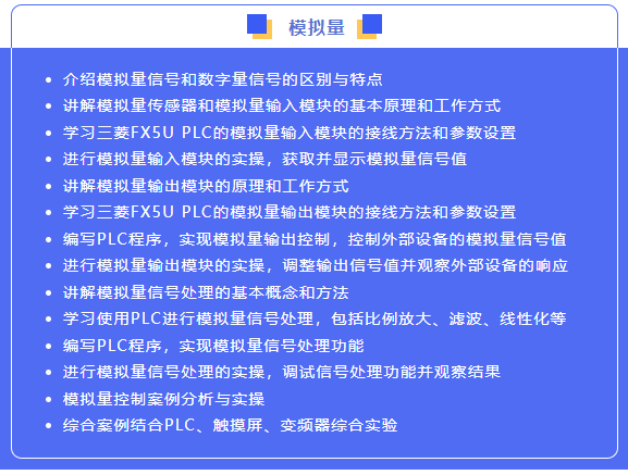 Mitsubishi PLC Basic Course Outline
