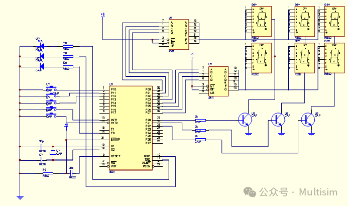 Digital Clock Based on Assembly Language