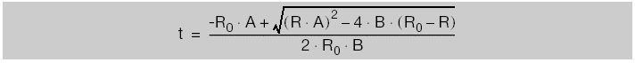 Measurement Principles of Temperature Sensors