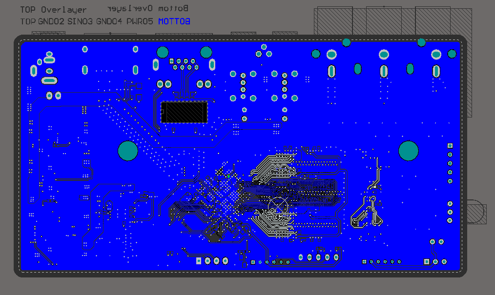 Open Source Allwinner H3 TV Box TVBOX 6-Layer Board AD Engineering Files!