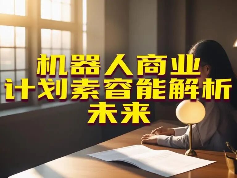 Guide to Writing a Business Plan for Humanoid Robots