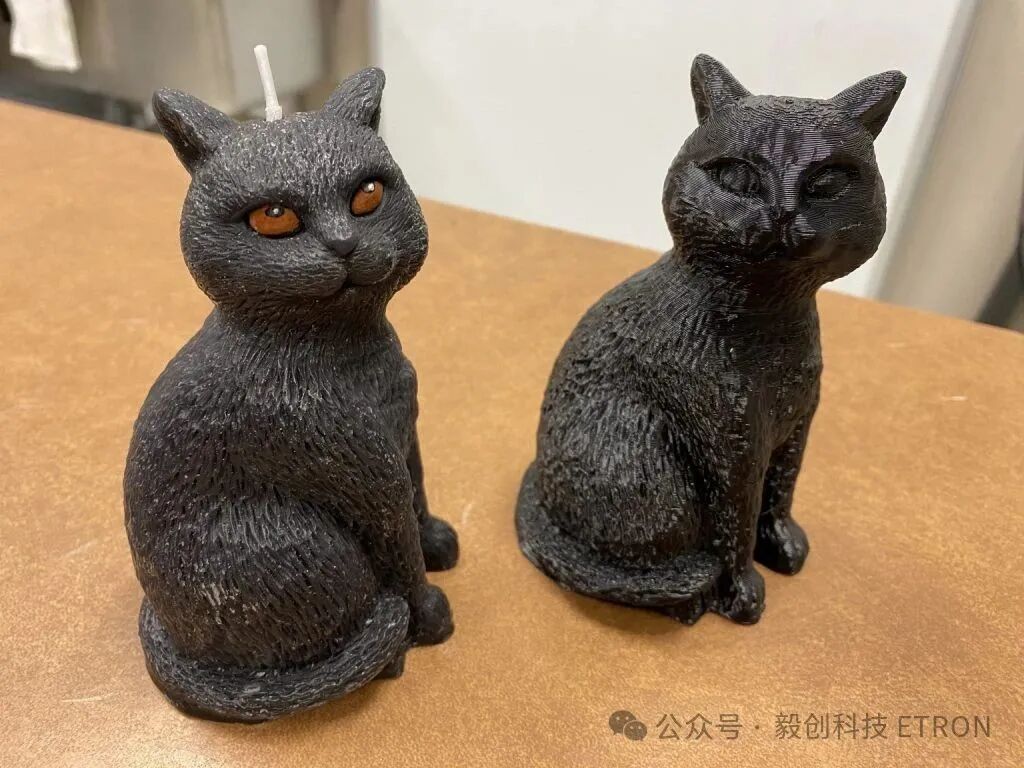 3D Scanning of Cat-Shaped Wax Figures for 3D Printing Projects