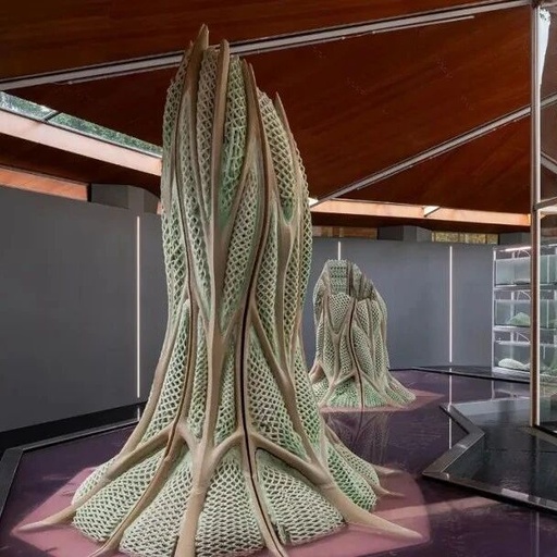 3D Printed Living Materials: A Solution for Carbon Dioxide Absorption in Construction