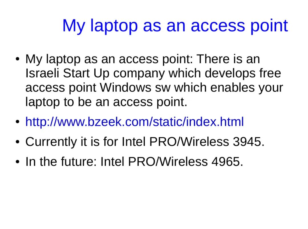 Advanced Topics in Linux Kernel Networking: Linux Wireless