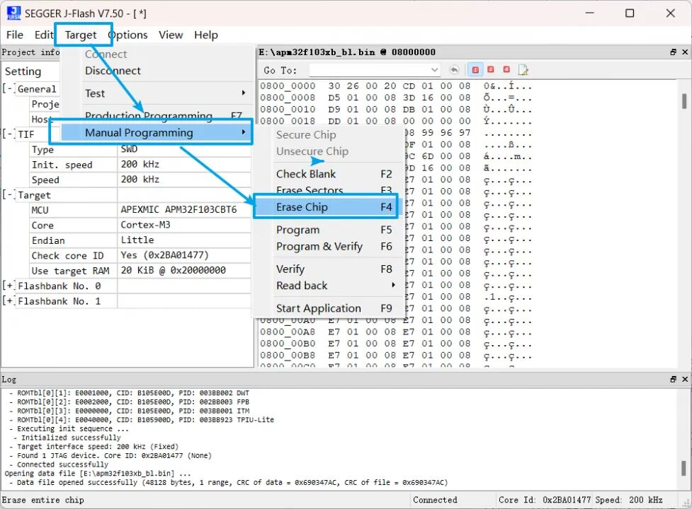 APM32 Core Episode 52 | Updating DAPLink Firmware on APM32F407IG TINY Board Based on mbed-os